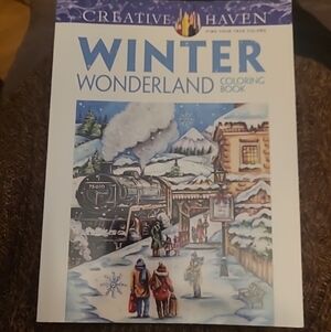 COLORING BOOK Creative Haven Winter Wonderland by Teresa Goodridge 30 Pictures!
